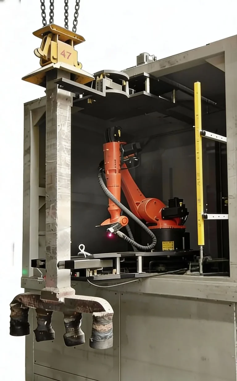 导杆清洗、机器人铝导杆在线清洗设备