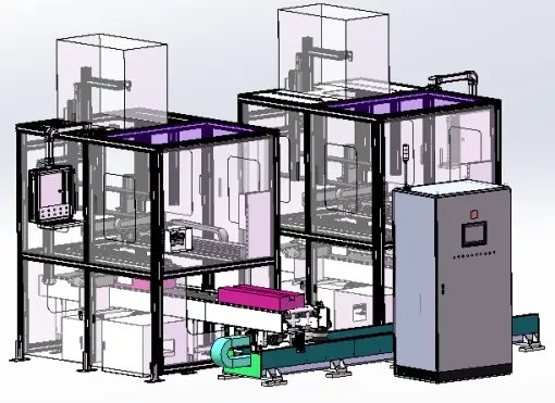 桁架式激光打标、在线激光打码设备、视觉打码